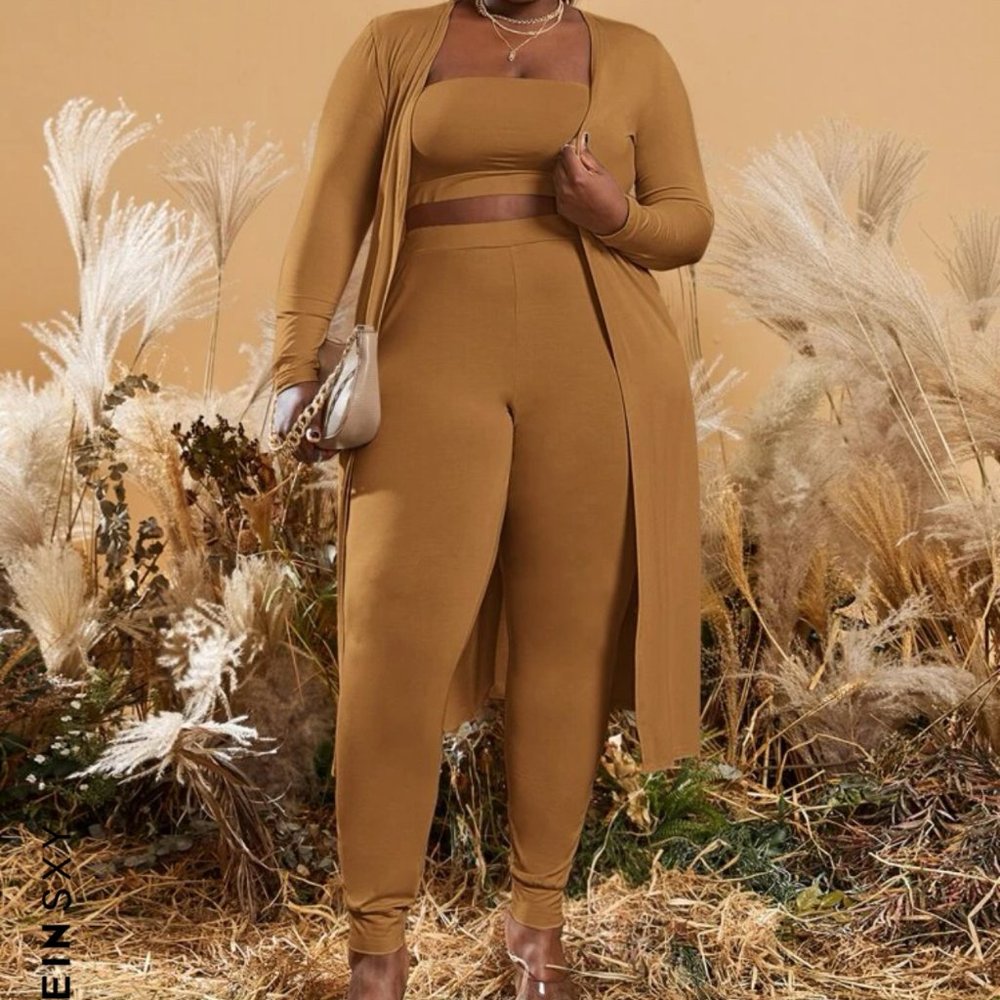 Brand NewTube top Legging set with Coat